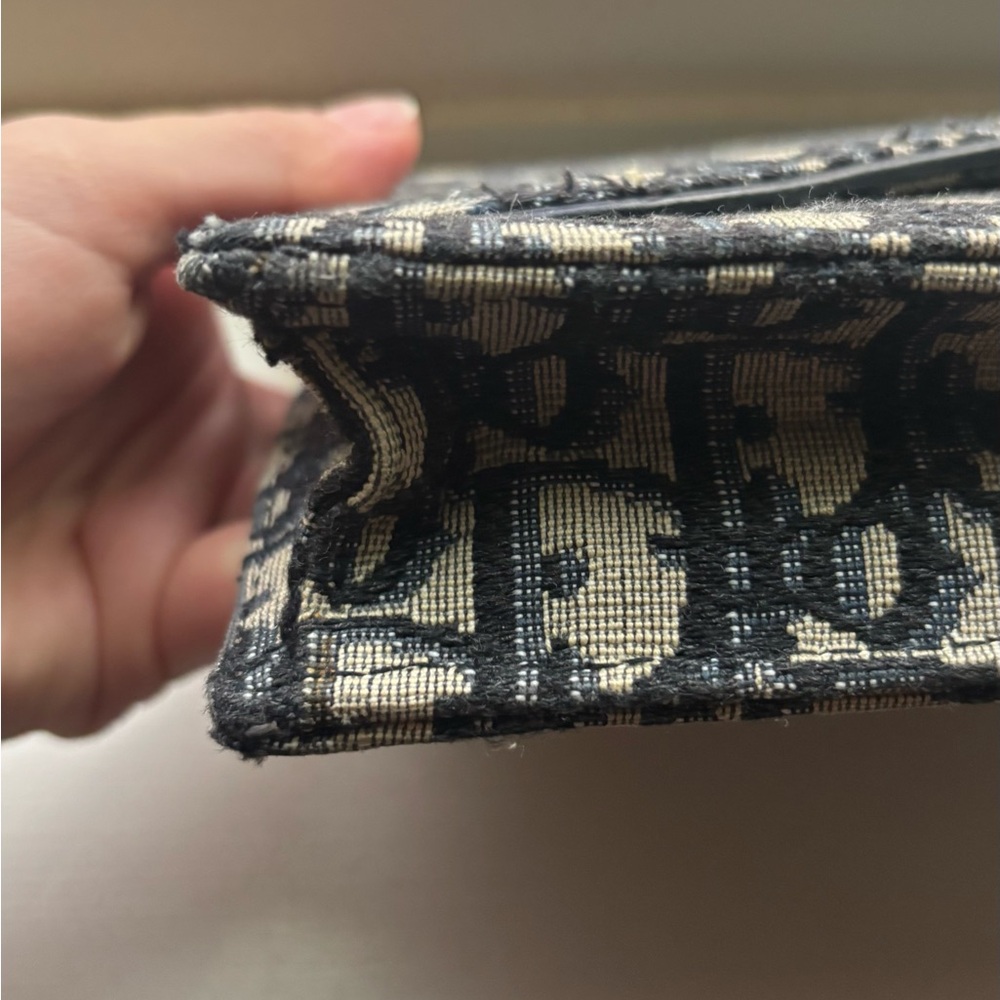 Dior Oblique Saddle Wallet On Chain - Picture 6 of 16